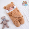 Saco De Dormir Bebê Inverno Ursinho Menino Menina