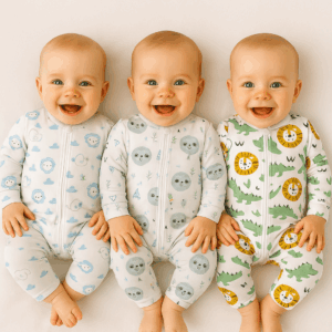 Macacão Bebê Menina e Menino com Ziper