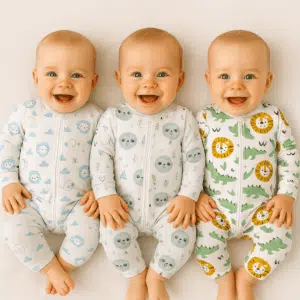 Macacão Bebê Menina e Menino com Ziper