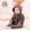 Macacão Teddy Pelucia Frio Inverno Premium