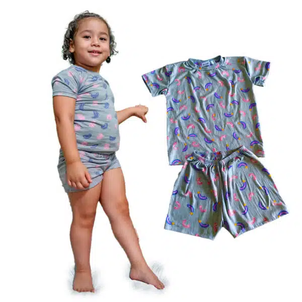 Pijama Infantil Calor Fresquinho Verão Menina Menino - Image 4