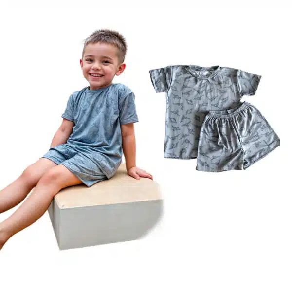 Pijama Infantil Calor Fresquinho Verão Menina Menino - Image 10