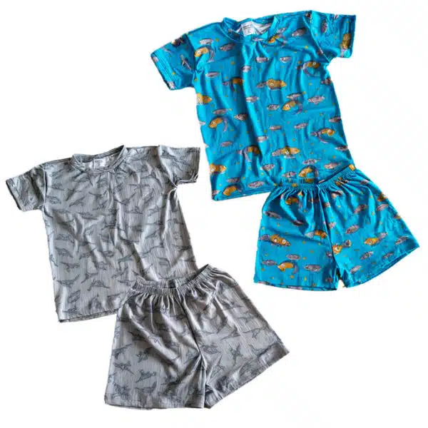 Pijama Infantil Calor Fresquinho Verão Menina Menino - Image 2
