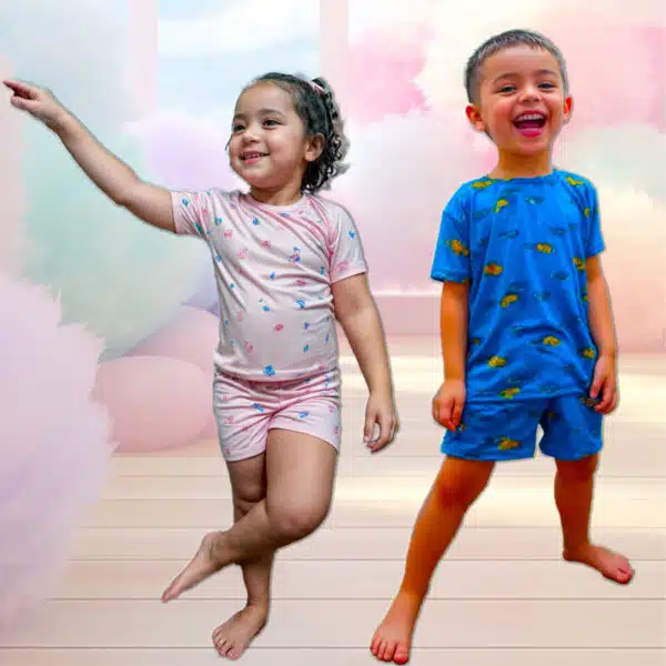 Pijama Infantil Calor Fresquinho Verão Menina Menino