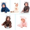 Macacão Teddy Pelucia Frio Inverno Premium